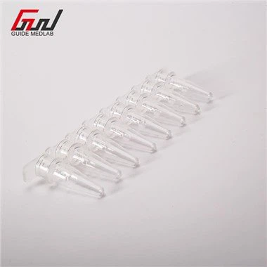 Лабораторна PCR епруветка с 8 ивици