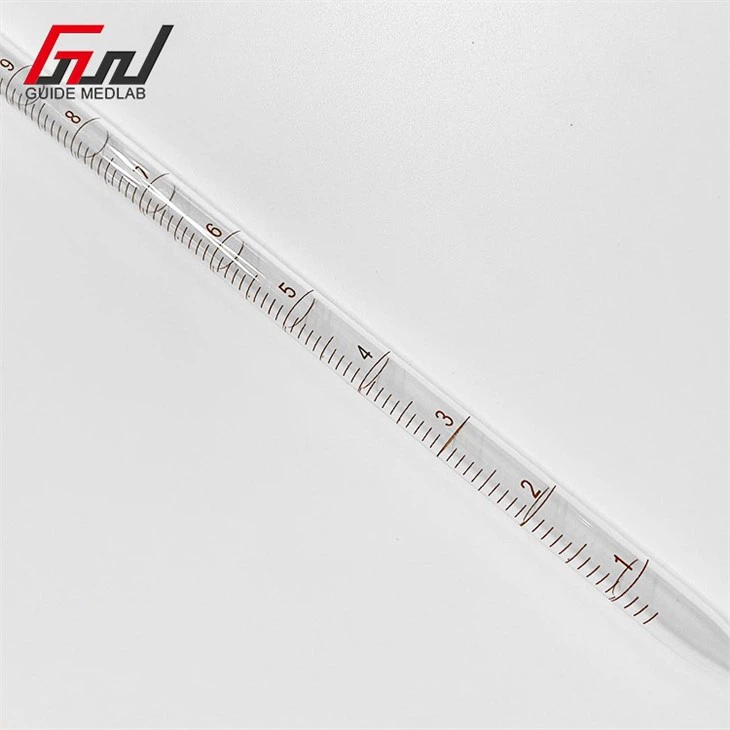 Lab glass measuring pipette 25ml