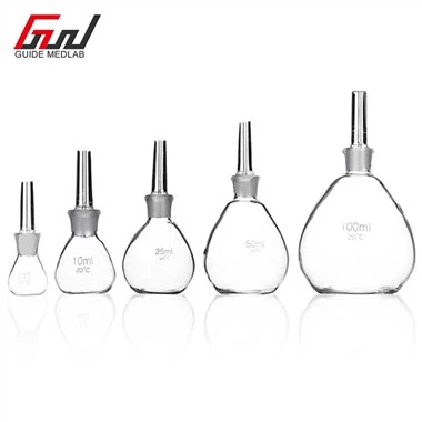 Стъклен пикнометър 50 мл